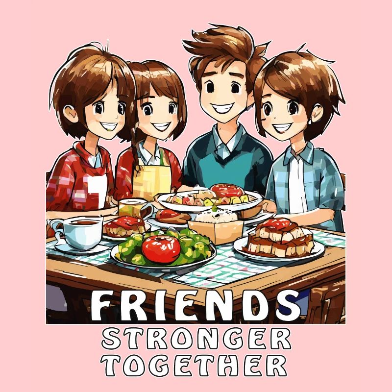 DES AMIS PLUS FORTS ENSEMBLE