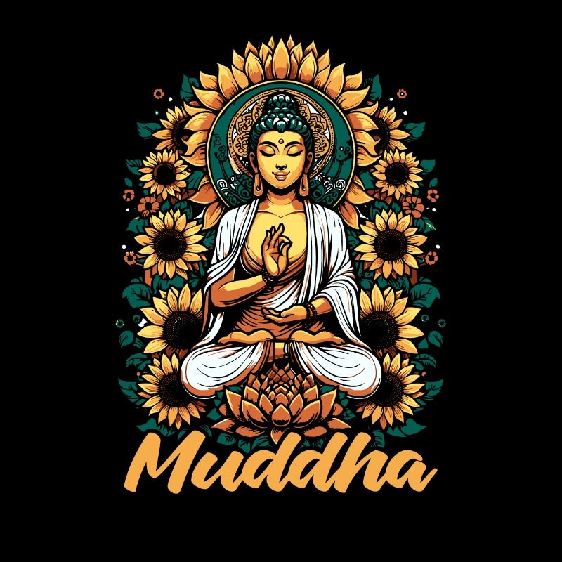 Mama Mutter Muddha Sunflower Buddha