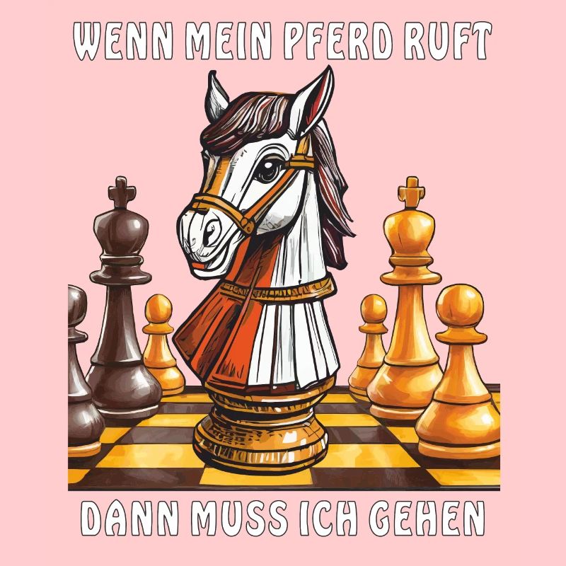 SCHACH MEIN PFERD RUFT