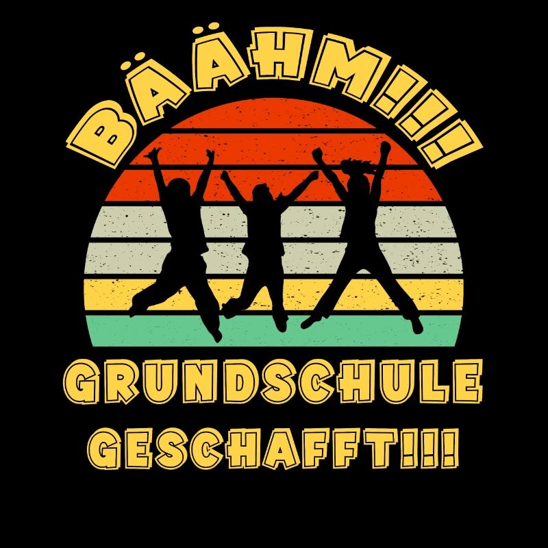 Bäähm Grundschule ist Geschafft Schulkinder