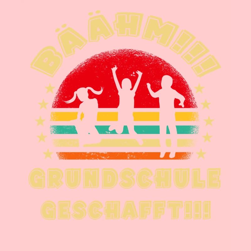 Bäähm Grundschule ist Geschafft Schulkinder