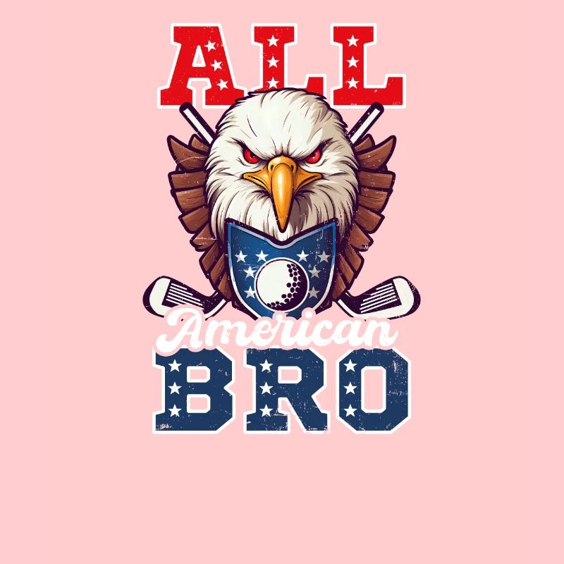 4. Juli Golf All American Bro Eagle