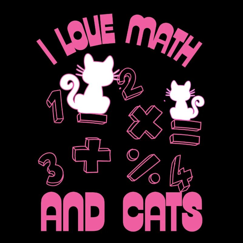 J’aime les maths et les chats