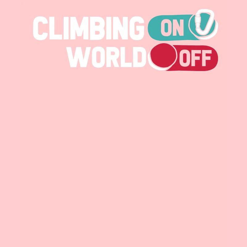 Klettern Kletterer Climbing On World Off