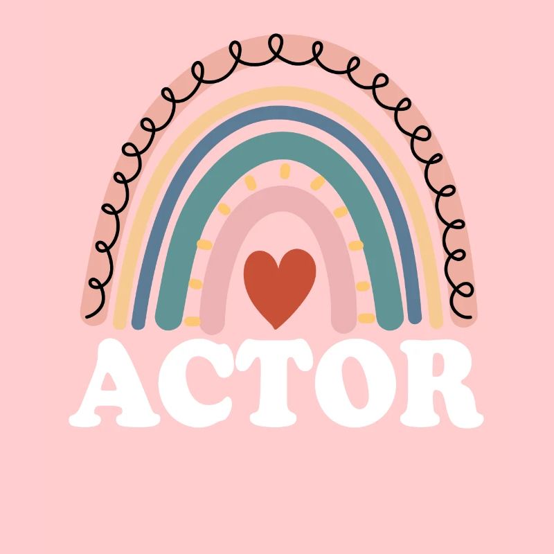 Funny Actor Movie Boho Rainbow Performing Actor