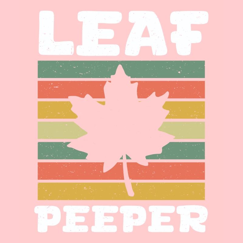 Leaf Peeper Rétro Vintage Feuillage Leaf Peeping