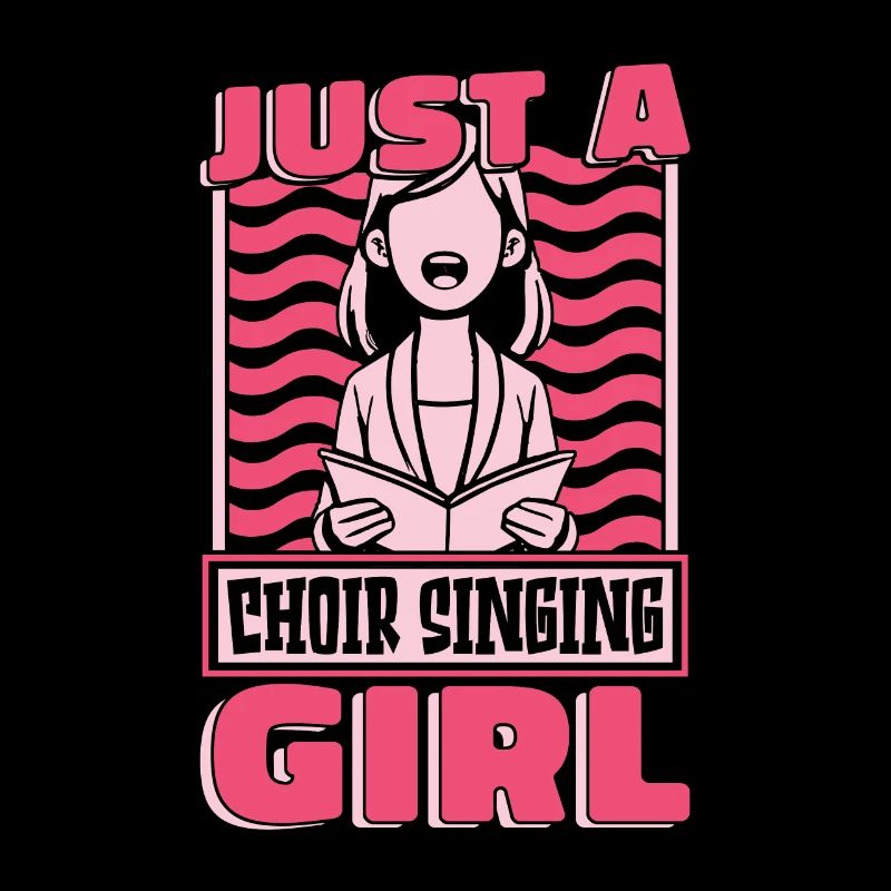 Chanteuse de chorale Juste une chanteuse de chorale