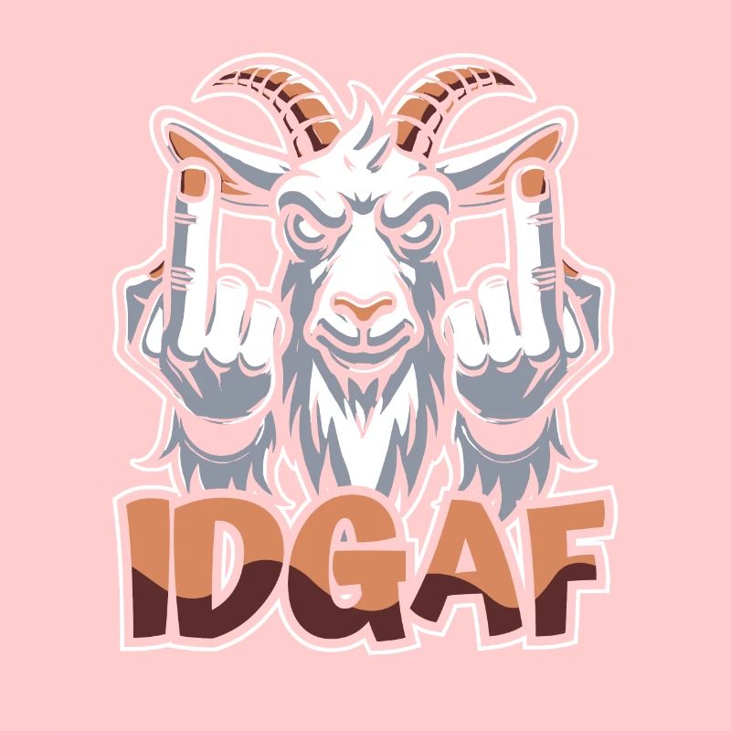 Ziege Idgaf