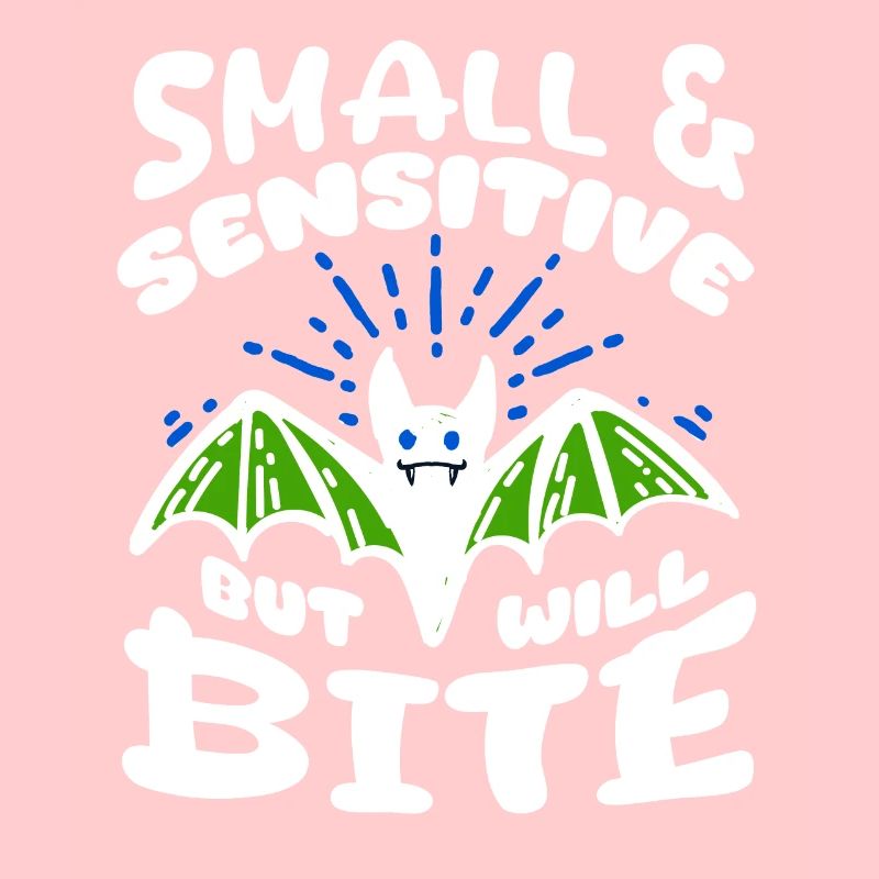 Fledermaus Halloween Small Sensitive But Will Bite