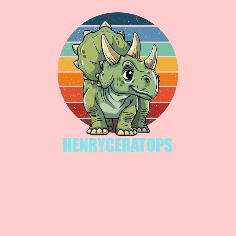 Idée cadeau Henryceratops pour Henry