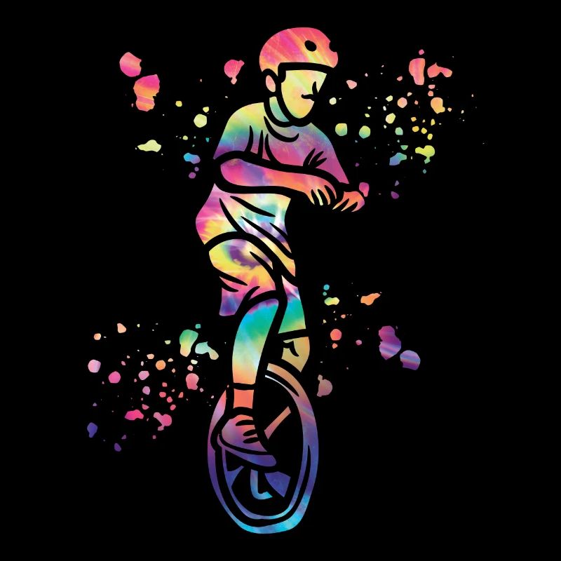 Einradfahrer Einradfahren Einrad