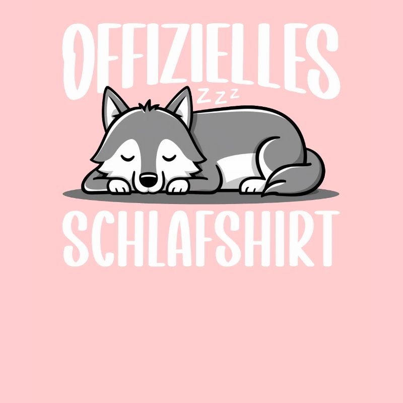 Official Sleeping Shirt She-Wolf Funny Wolf