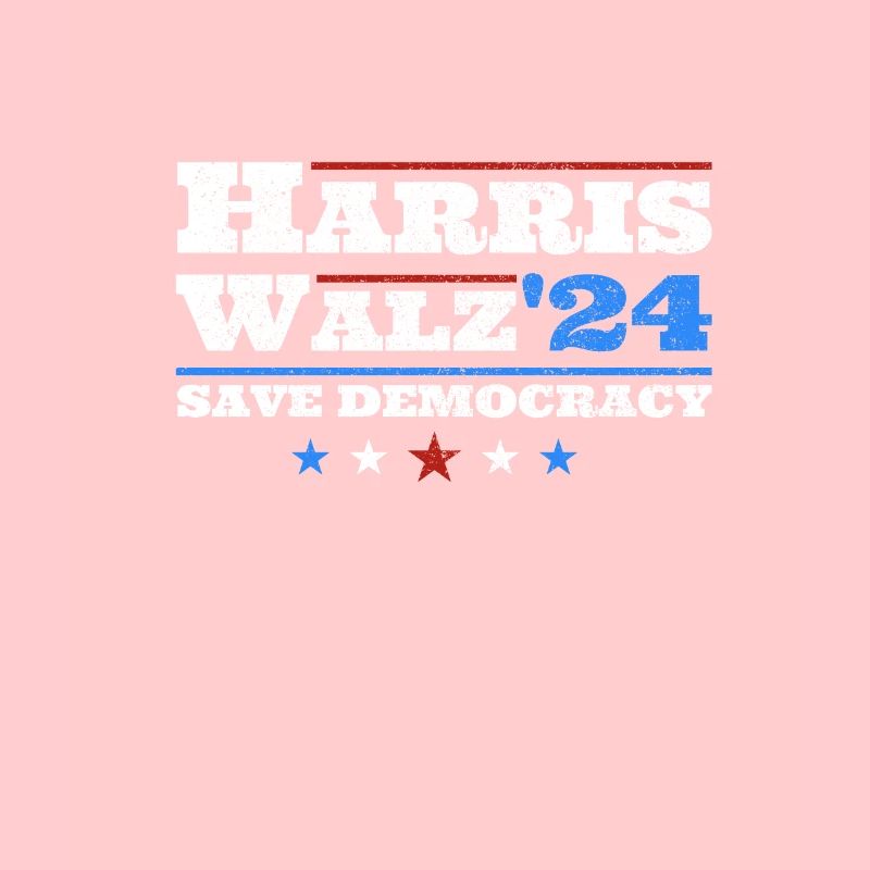 Kamala Harris & Tim Walz 2024 Support Shirt