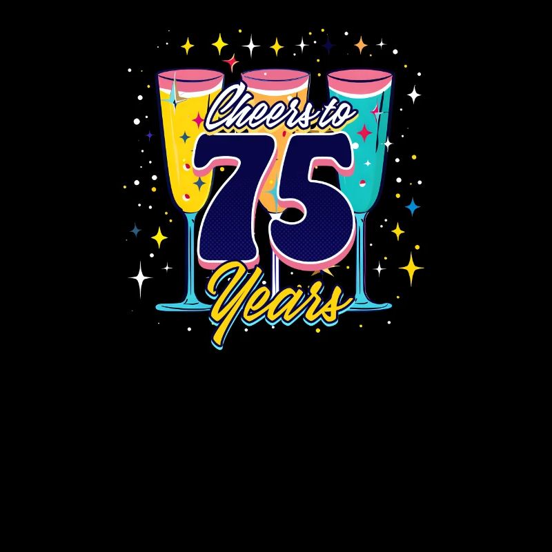 75e anniversaire bravo à 75 ans !