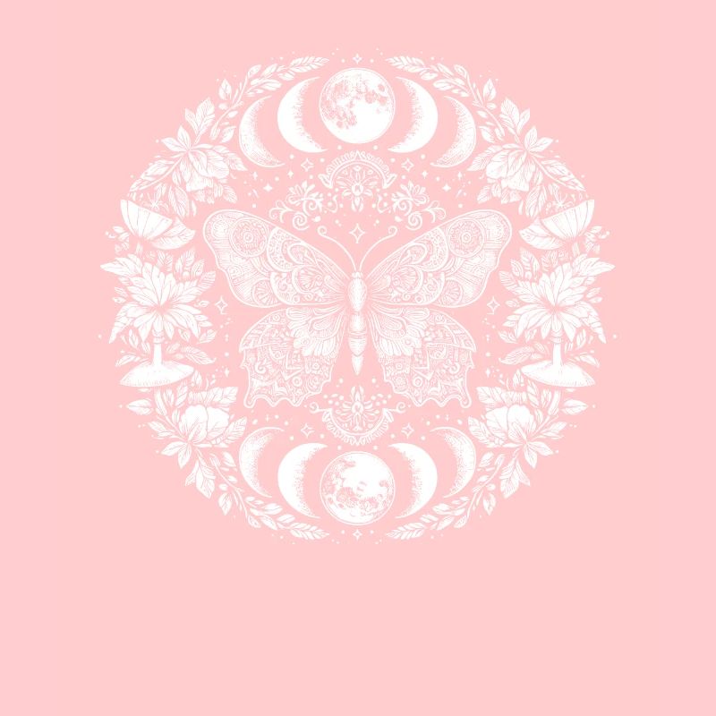 Fairycore Pilze Luna Moth