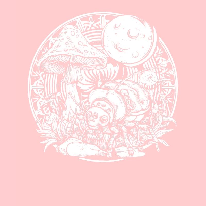 Fairycore Pilze Luna Moth