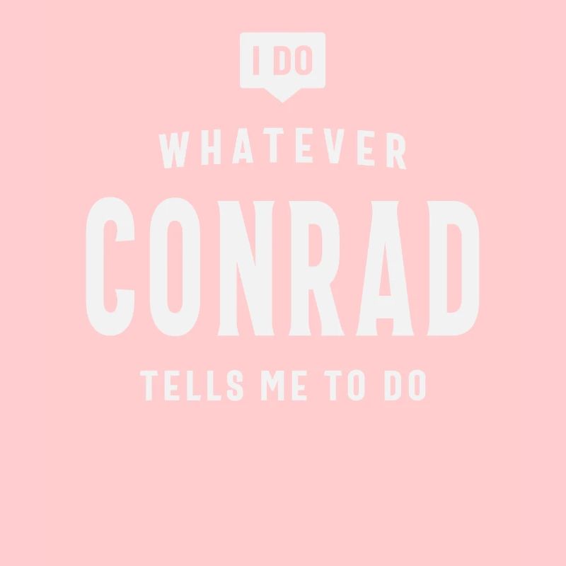 Personalized Name Conrad