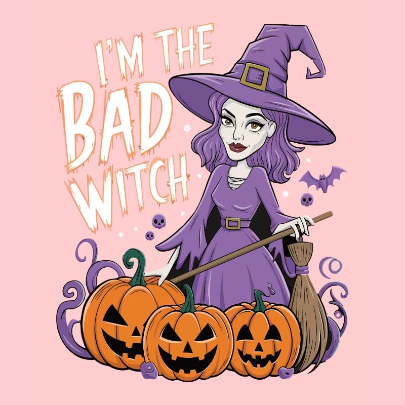 Halloween Witch I'm The Bad Witch