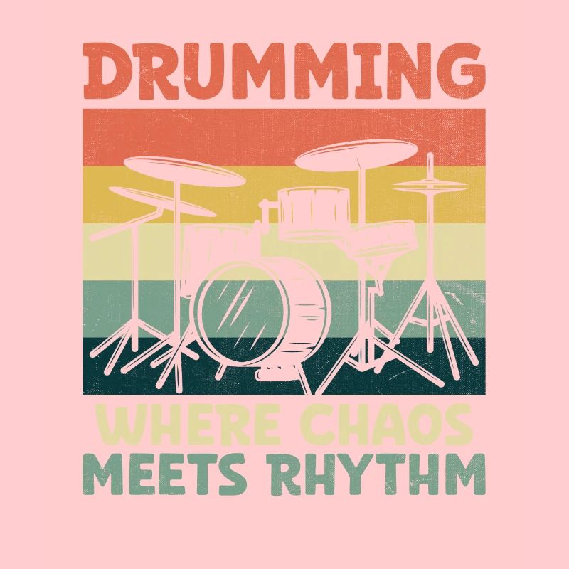Drumming Where Chaos Meets Rhythm Drum Drummer