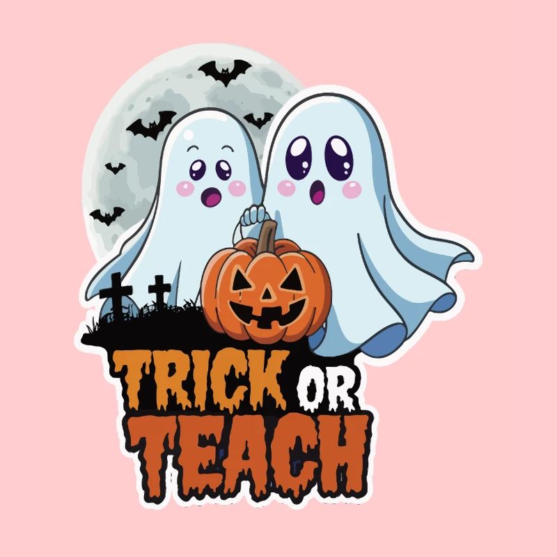 Trick Or Teach Halloween Lehrer
