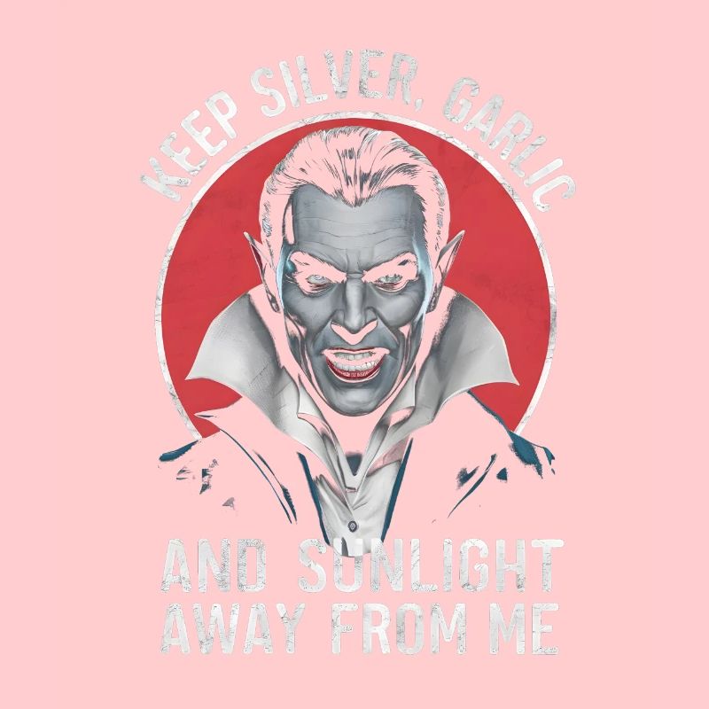 Vampire keep silver garlic sunlight away from me