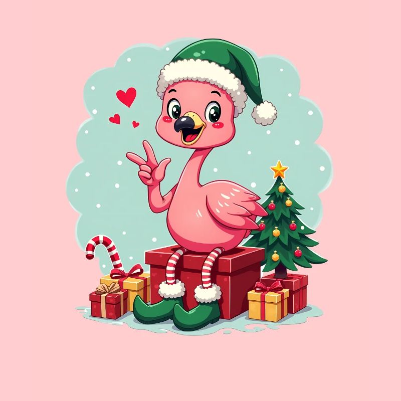 Flamingo Elfe
