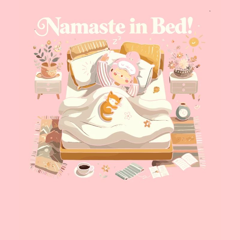 Namaste im Bett