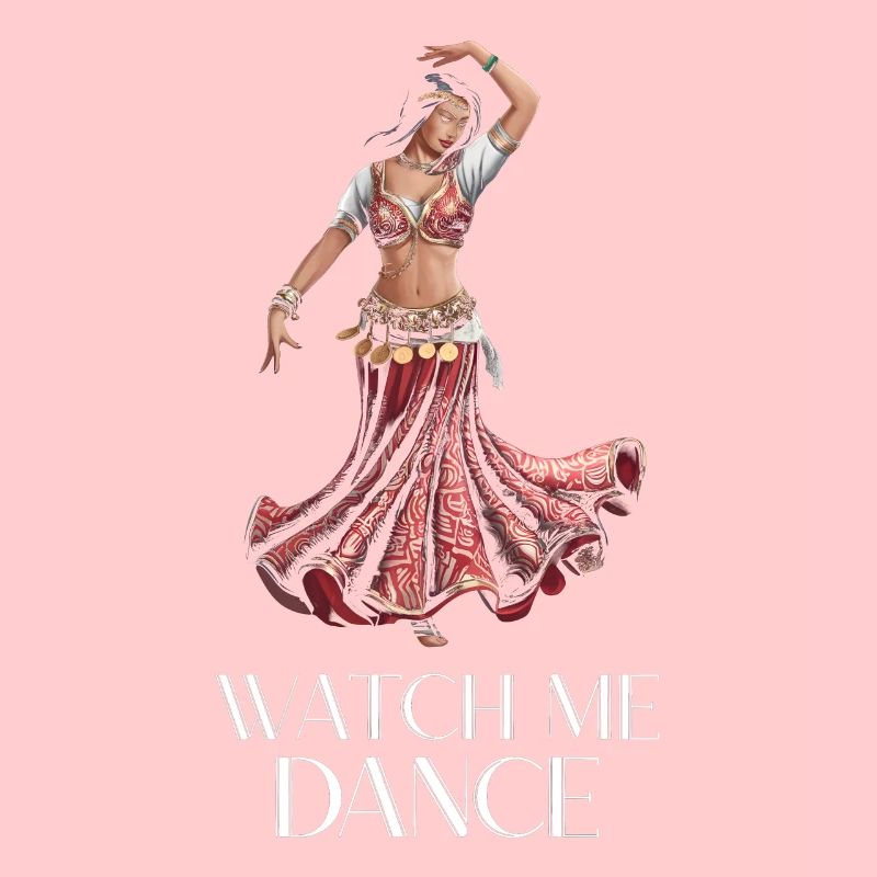 Danseuse orientale regarde-moi danser