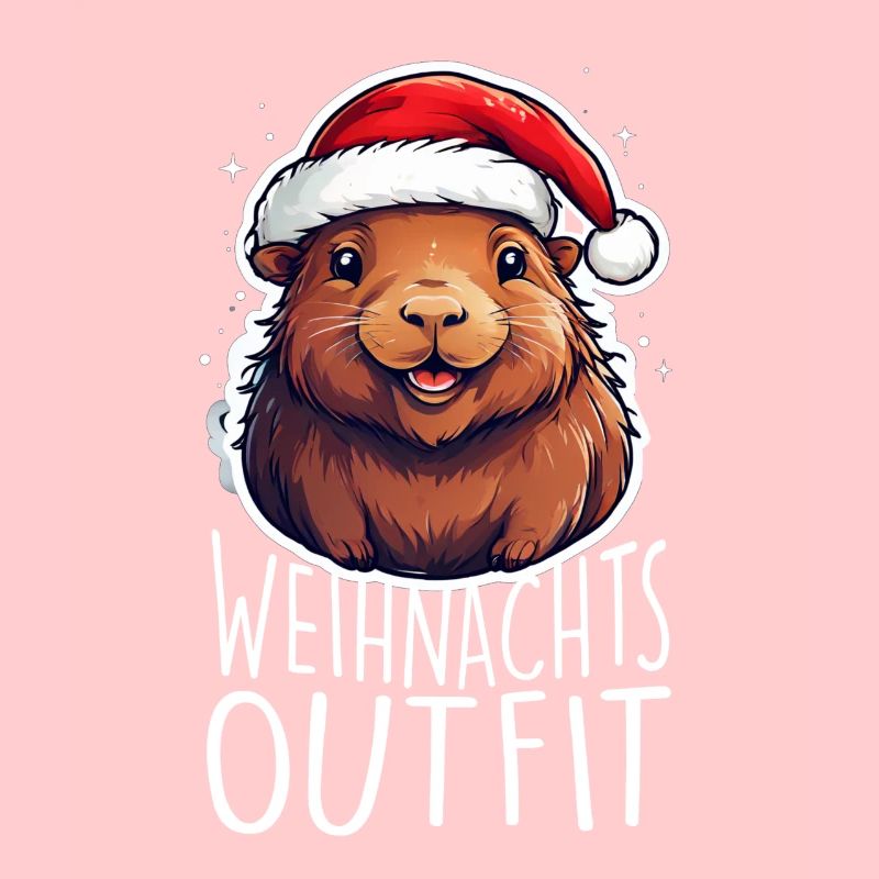 Capybara Weihnachten