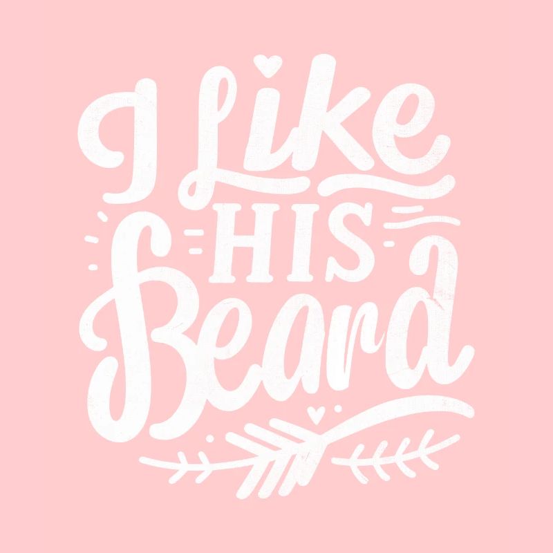 Ich mag seinen Bart Bärte Gesichtsbehaarung Ehefrau