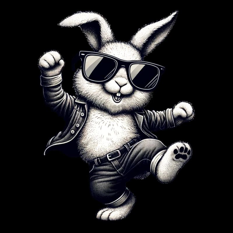 Dancing Easter Bunny