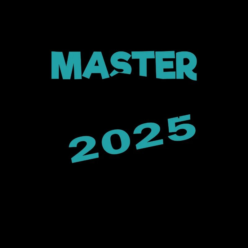 Master 2025 Diplôme de Master Graduation