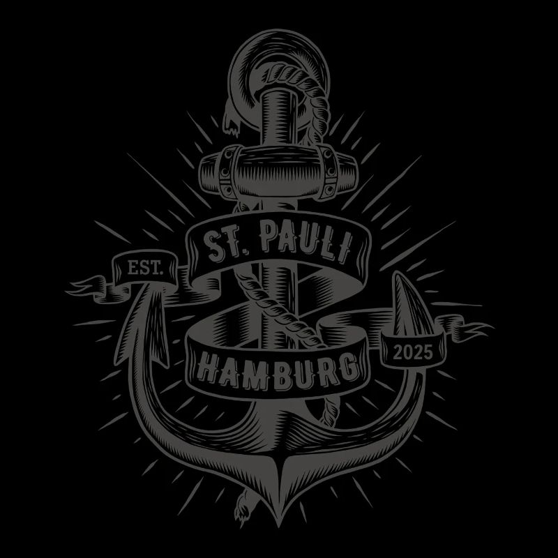 St. Pauli Anker Reeperbahn Kiez