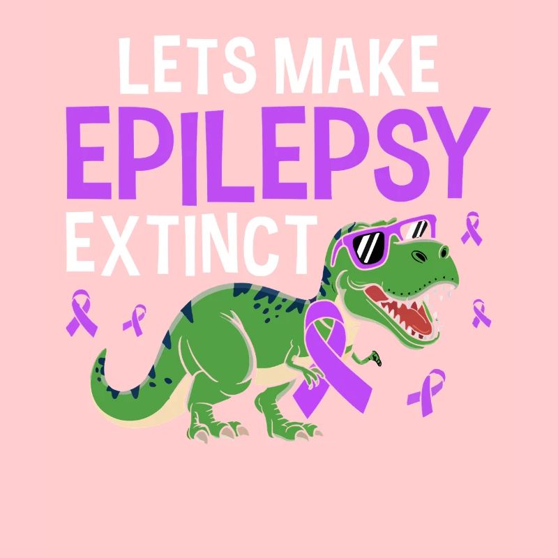 Lets Make Epilepsy Extinct Funny Dinosaur