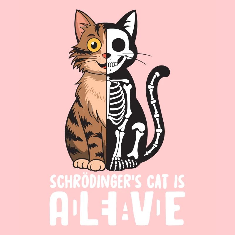 Schrödingers Katze Dead and Alive