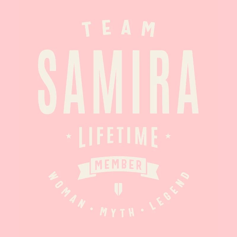 Team Samira Lebenslanges Mitglied Lustiger Name Samira