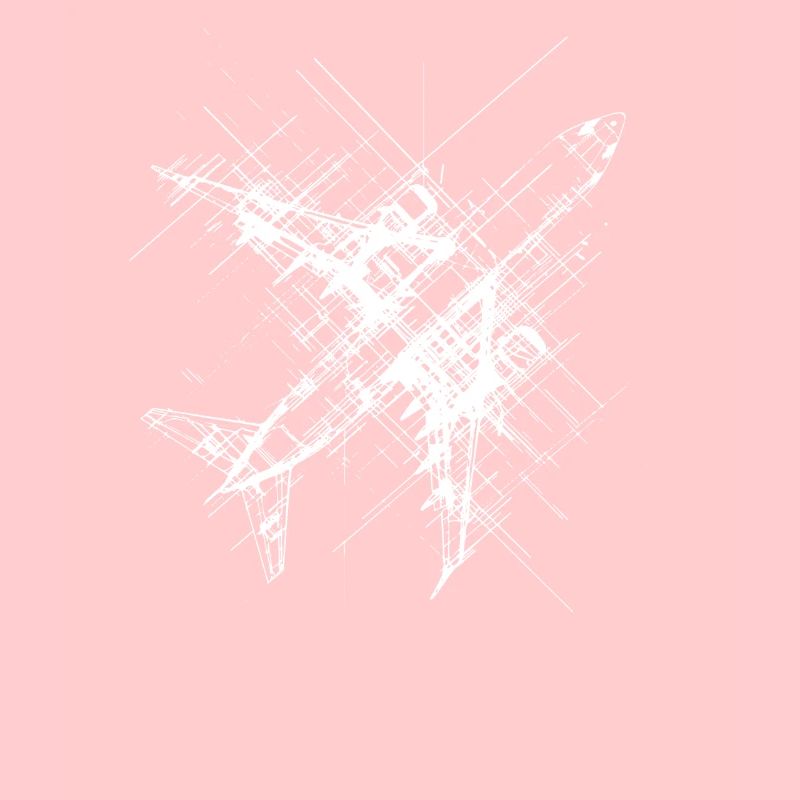 Flugzeug Line Art