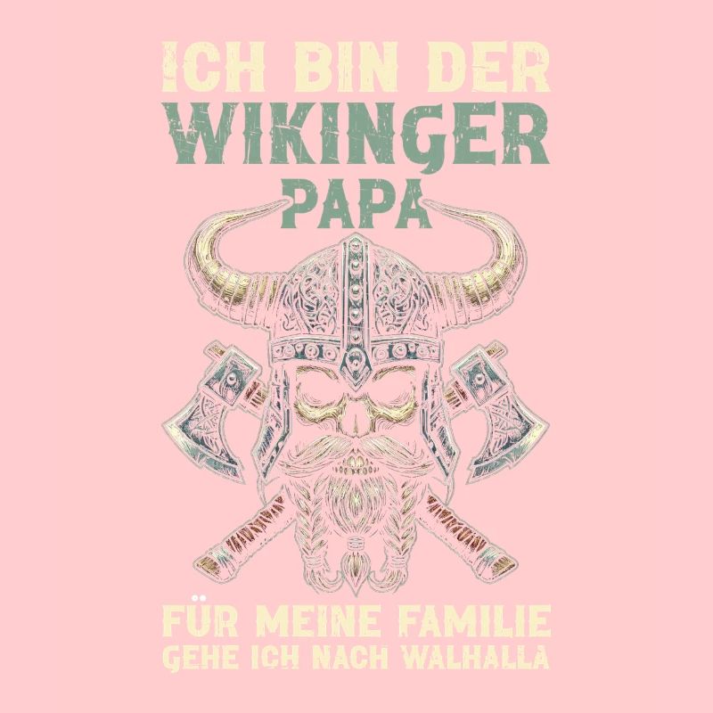 Wikinger Papa Vatertag Vaterschaft Elternteil