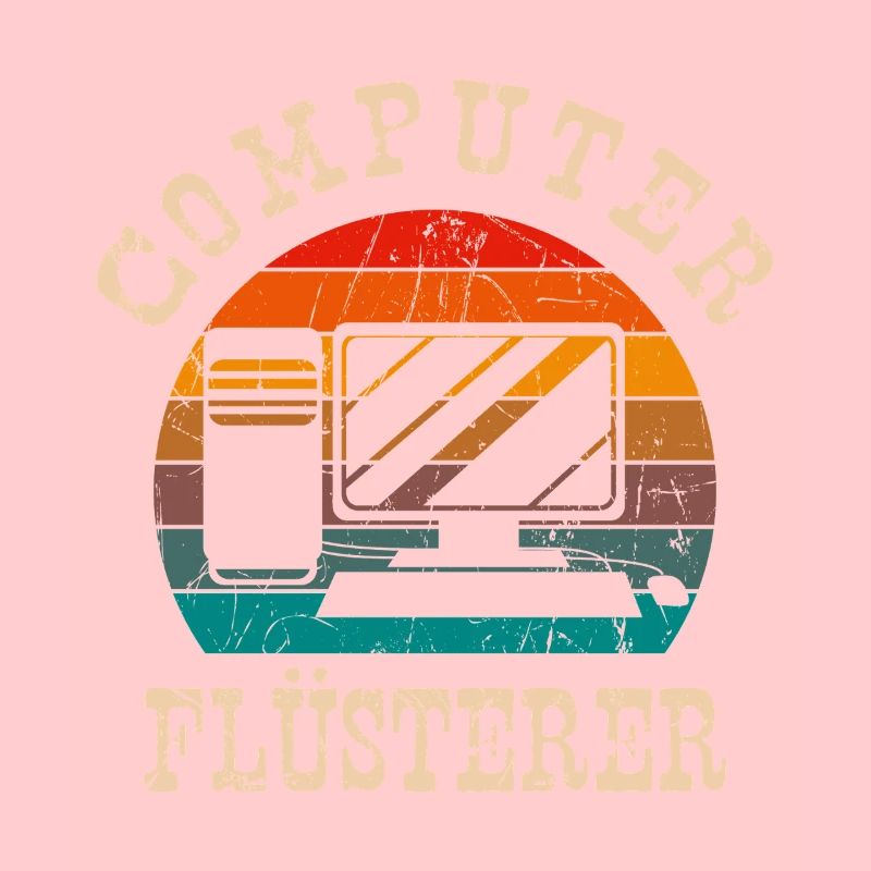 Computer Flüsterer Retro Gamer Nerd Programmierer