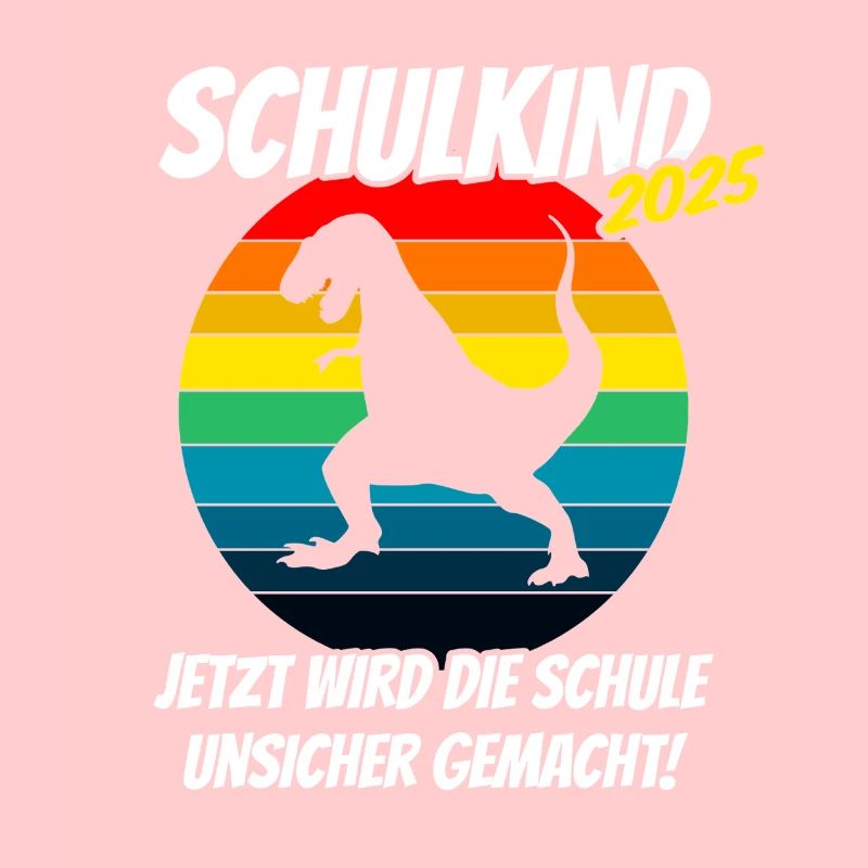 Schulkind Einschulung 2025 Schülersaurus T-Rex