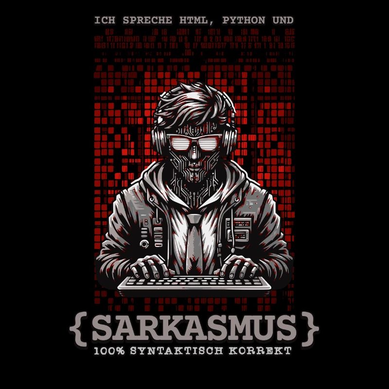 Je parle HTML, Python et sarcasme