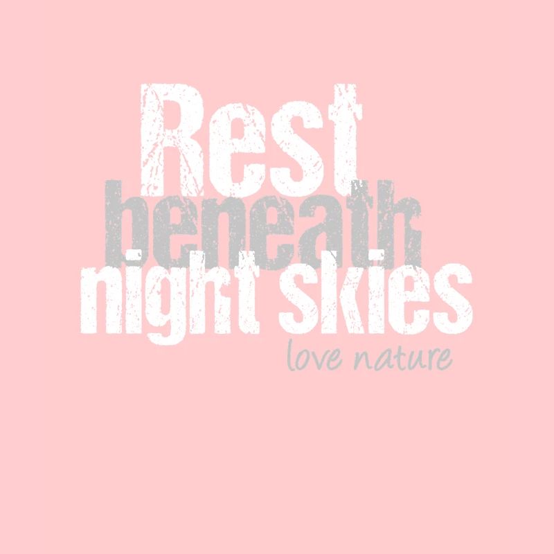 Tranquility under the night sky