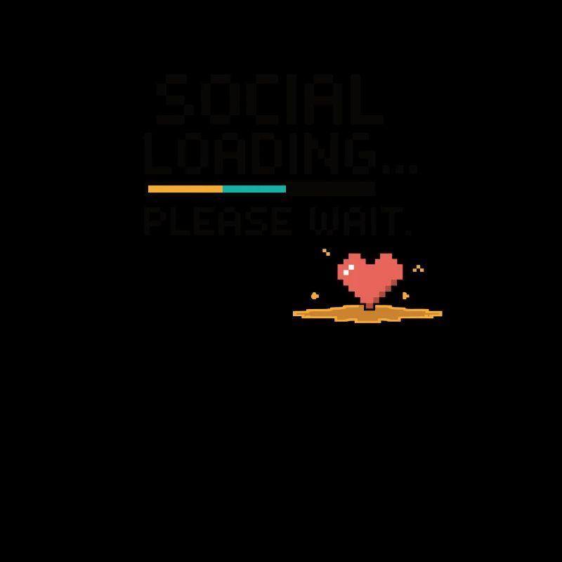 Social Loading... Please Wait – 8Bit Retro Gaming