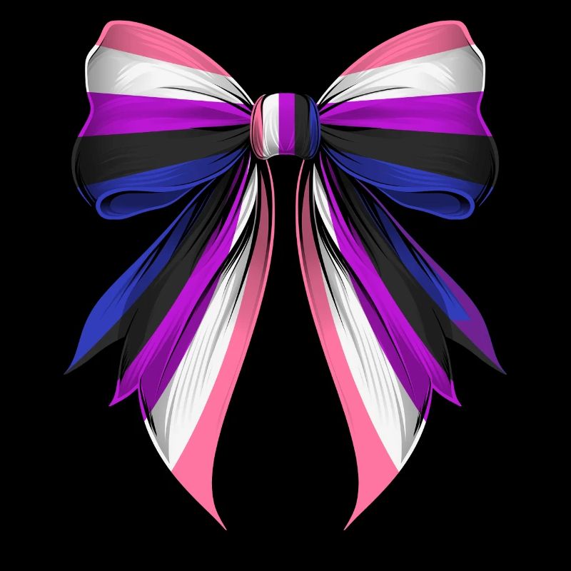 Coquette Arc Gender Fluid Pride Drapeau LGBTQ
