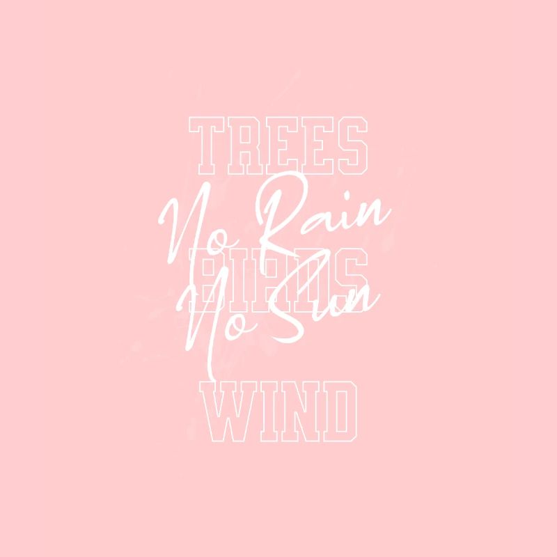 Forêt et vent Impression créative