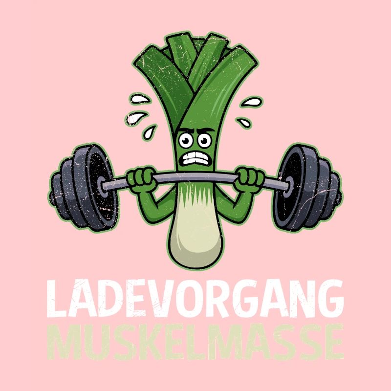 Weightlifter LOADING MUSCLE MASS Funny