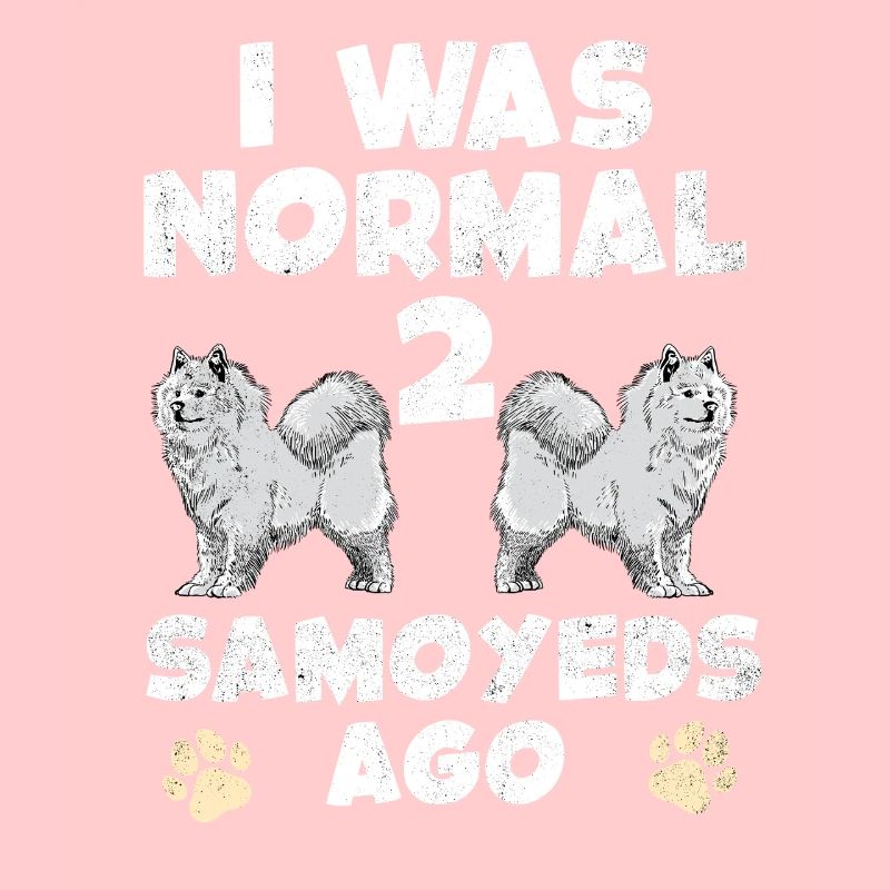 J’étais normal devant deux Samoyèdes