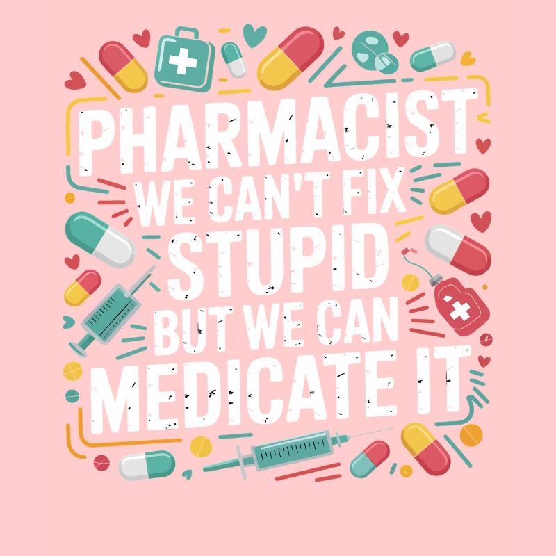 Apotheker Spruch Medikation Witz