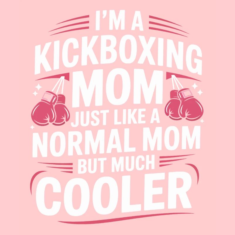 Kickboxing Mutter Motiv