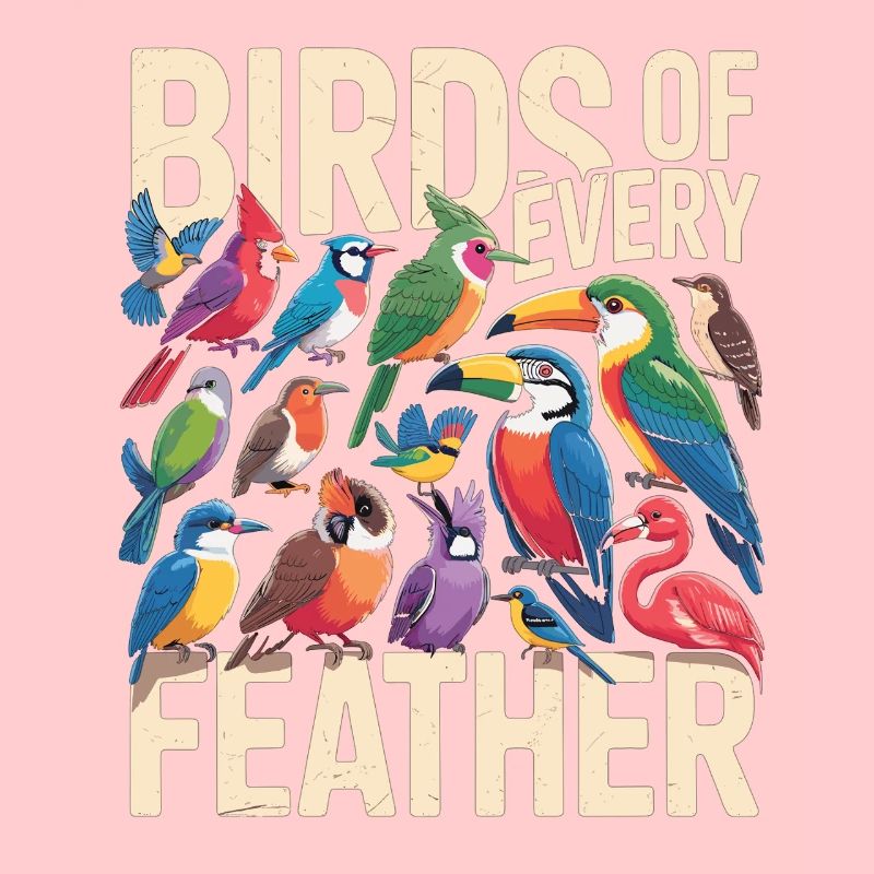 Vogel des Oiseaux de Chaque Plume